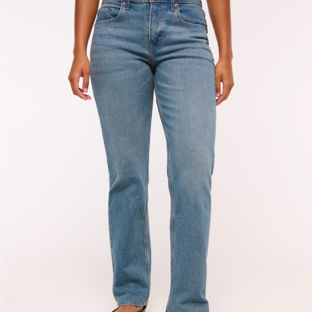 Abercrombie Curve Love Mid Rise 90s